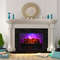 Electric Fireplace Heater With Remote Control Realistic Lemonwood Ember Bed 3 Modes Quiet Indoor I 6