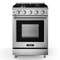 Professional Freestanding Gas Range With Burners Cooktop Convection Oven LP Kit 0