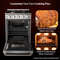 Professional Freestanding Gas Range With Burners Cooktop Convection Oven LP Kit 3