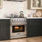 Natural Gas Range With Burners Cooktop Freestanding Oven With Convection Storage Drawer 1