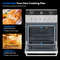 Natural Gas Range With Burners Cooktop Freestanding Oven With Convection Storage Drawer 2