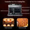 Professional Freestanding Natural Gas Range With 7Burner Cooktop And Double Ovens Dual Fuel Infrare 2