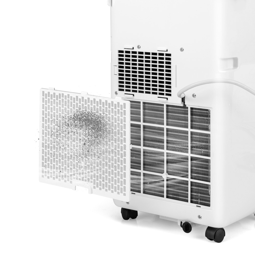 3-in-1 8000 BTU Portable Air Conditioner with Remote Control – Fan & Dehumidifier for Rooms Up to 250 Sq.Ft
