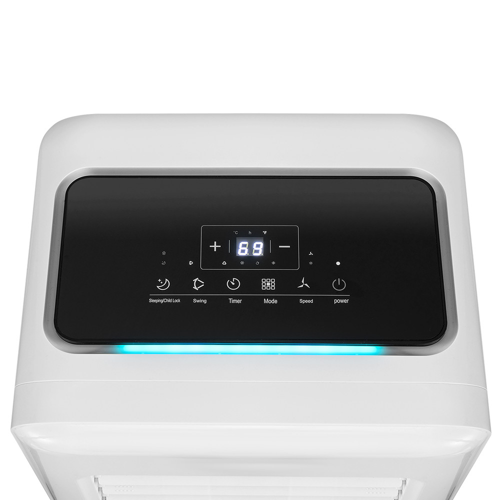 3-in-1 8000 BTU Portable Air Conditioner with Remote Control – Fan & Dehumidifier for Rooms Up to 250 Sq.Ft