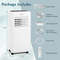 8000 BTU Portable Air Conditioner with Remote Control – 3-in-1 Cooling, Fan & Dehumidifier with LED Digital Display