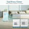 8000 BTU Portable Air Conditioner with Remote Control – 3-in-1 Cooling, Fan & Dehumidifier with LED Digital Display