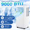 8000/9000 BTU Portable Air Conditioner, 3-in-1 AC Unit with Fan & Dehumidifier for Rooms Up to 300 Sq. Ft