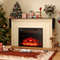 23 Inch Electric Fireplace Insert Heater, Adjustable Flame Color & 1500W Heating for 400 Sq Ft