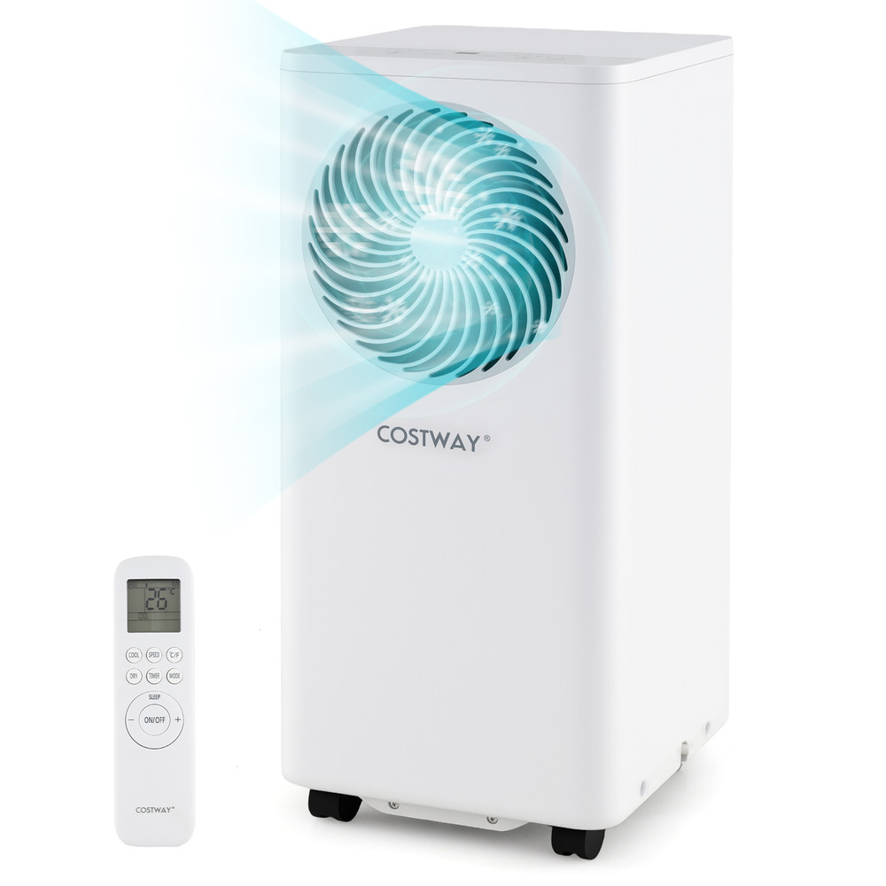 Portable Air Conditioner 3in1 10000 BTU Stand Up AC Unit With Dehumidifier  Remote 0