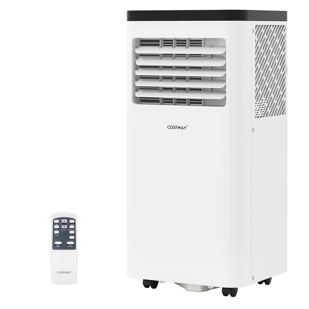 Portable Air Conditioner 3-in-1, 8000/10000 BTU Floor AC Unit with Fan & Dehumidifier (Room Cooling)