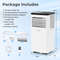Portable Air Conditioner 3-in-1, 8000/10000 BTU Floor AC Unit with Fan & Dehumidifier (Room Cooling)