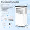 Portable AC Unit, 8000/10000 BTU 3-in-1 Floor Air Conditioner for Home & Office