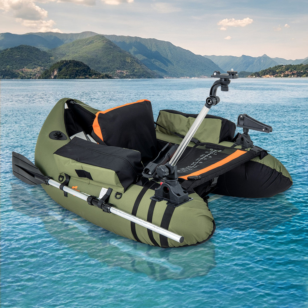 360° Rotatable Fishing Boat & Kayak Accessory Set of 3, GoPro Mount, Rod Holder, Oar Holder