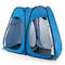 Oversized Pop Up Shower Tent with Window, Floor & Storage Pocket, 2-Person Camping Shelter
