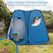 Oversized Pop Up Shower Tent with Window, Floor & Storage Pocket, 2-Person Camping Shelter