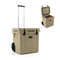 45 Quart Cooler Towable Ice Chest, Heavy-Duty Portable Cooler with Wheels & Extended Insulation