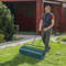 36 X 12 Tow Lawn Roller WaterFilled Metal Push Roller For Lawns Gardens 0