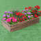 Wooden Raised Garden Bed Kit, Elevated Planter Box for Herbs, Flowers & Veggies