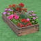 Wooden Raised Garden Bed Kit, Elevated Planter Box for Herbs, Flowers & Veggies