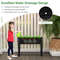 Metal Raised Garden Bed with Legs & Drainage Holes, Perfect for Vegetables & Flowers