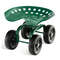 Heavy-Duty Garden Rolling Workseat with 360° Swivel Seat & Adjustable Height – Sturdy Mobile Garden Stool Cart