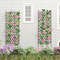 3-Pack Outdoor Plant Support Frame for Raised Garden Bed, Adjustable Metal Garden Trellis Panels for Climbing Plants