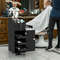 Salon Trolley Cart 360° Rolling Tool Cart – Mobile Storage Station with 4 Lockable Wheels for Salon & Barber
