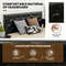 PU Leather Upholstered Platform Bed with 4 Drawers Full/Queen Size, Adjustable Headboard