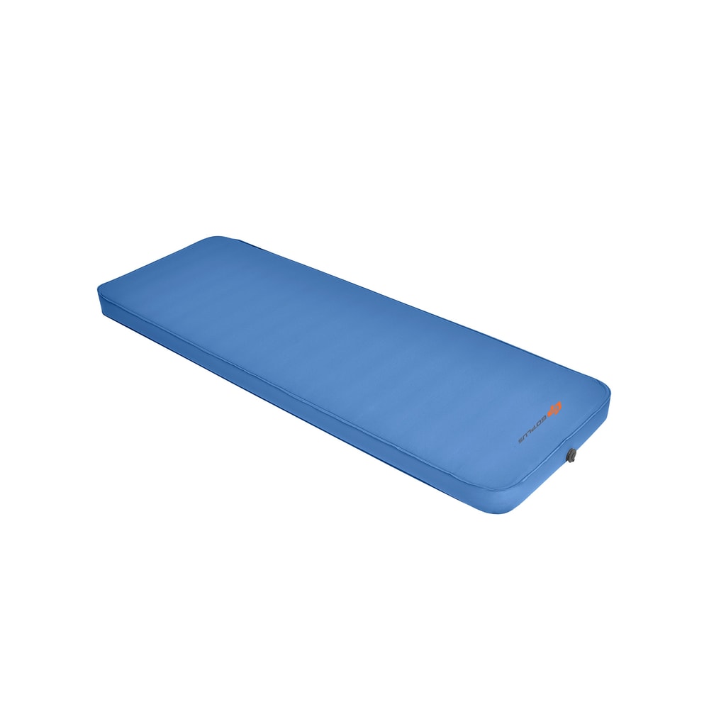 Self Inflating Folding Camping Sleeping Mattress with Carry Bag Blue, Comfort & Portable for Outdoor Adventures
