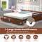 SpaceSaving King Daybed With Trundle Extendable Twin To King  2 Storage Drawers 2