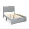 Upholstered Full Queen Bed Frame Adjustable Headboard  UnderBed Storage Drawer 4