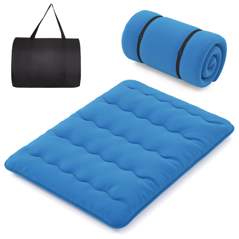 Foldable Futon Mattress with Washable Cover & Carry Bag, Portable for Camping, Home & Travel