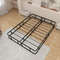 Queen Size Bed Frame with Metal Slat Support Sturdy & Modern Design