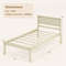 Twin/Full/Queen Size Wooden Bed Frame with Headboard and Slat Support, No Box Spring Needed, Platform Bed