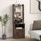 Bedside Tables Tall Nightstands With Open Shelf And Storage Cabinet Modern Bedside Furniture With U 2