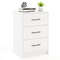 Modern 3-Drawer Nightstand with Storage, Stylish Living Room Side Table with Spacious Drawers