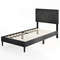 Twin/Full/Queen Size Upholstered Platform Bed Frame with High Headboard – Modern & Sturdy Support