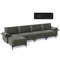 Extra Large LShaped Sectional Sofa With Reversible Chaise USB Ports 7