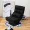 5-Level Adjustable 360° Swivel Floor Chair with Massage Pillow, Ergonomic & Foldable