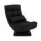 5-Level Adjustable 360° Swivel Floor Chair with Massage Pillow, Ergonomic & Foldable