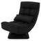 5-Level Adjustable 360° Swivel Floor Chair with Massage Pillow, Ergonomic & Foldable