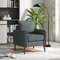 Modern Sofa Chair with Removable Back & Seat Cushions Fabric Upholstered Comfort