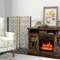3 Panel Metal Foldable Fireplace Screen with Durable Metal Mesh Adjustable & Stylish