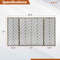 3 Panel Metal Foldable Fireplace Screen with Durable Metal Mesh Adjustable & Stylish