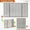 3 Panel Metal Foldable Fireplace Screen with Durable Metal Mesh Adjustable & Stylish