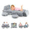 Glow-in-the-Dark Play Couch Set for Kids, Modular & Portable Design