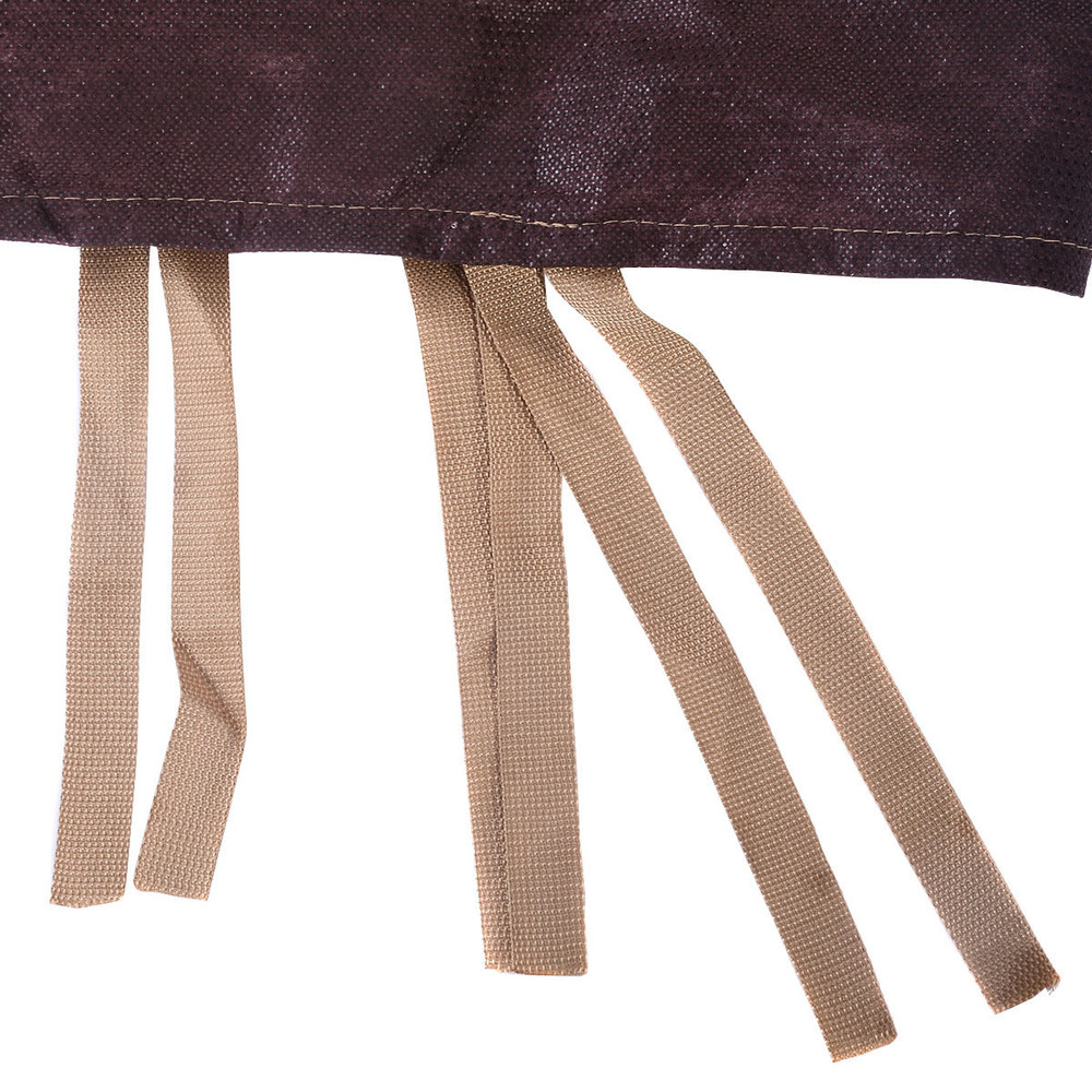 72 Inch Waterproof Oval/Rect Garden Table Cover, Outdoor Patio Dining Furniture Protector with Durable Non Woven Fabric