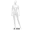5.8 ft Full Body Female Mannequin Egghead Dress Form Manikin with Metal Stand for Display, Sewing, Clothing Stores