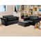 Kid Double Couch Lounge Sofa with Ottoman, 2-Seater Toddler Chair for Reading, Playroom, Nap Time, Birthday Gift