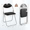 Portable UShape Folding Chairs With Hollow Handle Comfortable Foldable Dining Chairs For Easy Carry 6